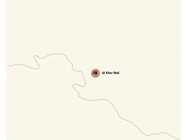 Map showing Luminous Brides location at Al Khor Mall, Qatar.
